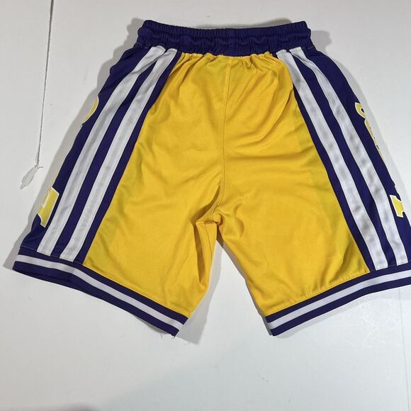 Los Angeles Lakers NBA Basketball Athletic Shorts Size Small - Picture 5 of 6